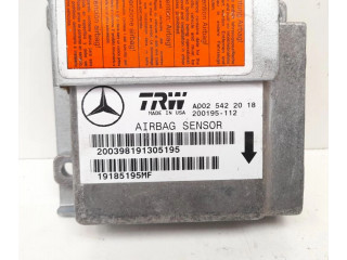 Блок подушек безопасности A0025422018, A0025422018   Mercedes-Benz CL C215