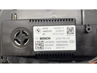 Přístrojová deska  BMW 1 F40 2019 8709816, 5B35D81  