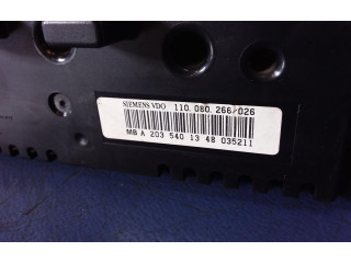 Přístrojová deska  Mercedes-Benz C W203 2005 A2035401348, A2035401348  