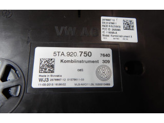 Панель приборов 5TA920750   Volkswagen Touran III       
