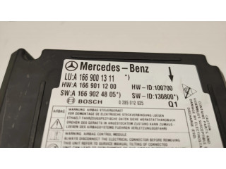 Блок подушек безопасности A1669001311   Mercedes-Benz ML W166