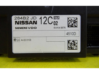 Блок комфорта 284B2JD12C   Nissan Qashqai+2   