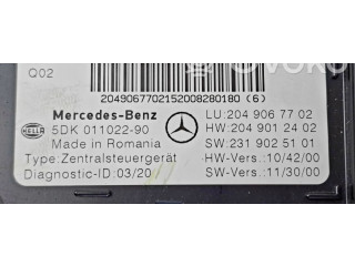 Zámek zadních dveří 2049067702   Mercedes-Benz C W204 2009