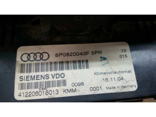 Блок управления климат-контролем 8P0820043F   Audi A3 S3 8P