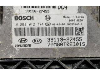 Блок управления двигателя 3911627455, 3911327455   Hyundai Tucson JM