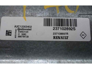 Блок управления двигателем Блок управления 237108697R   Renault Sandero I