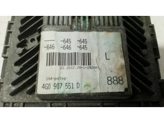 Блок управления двигателя 4G0907551D, 4G0907551A   Audi A6 S6 C7 4G