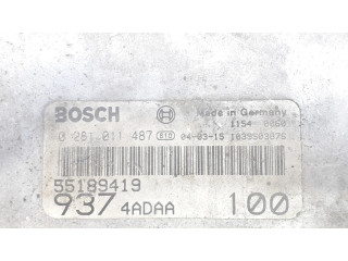 Řídící jednotka 55189419   Alfa Romeo 147 2001