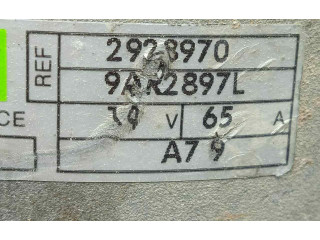 Генератор 2928970, VALEO-65AH   Volkswagen Polo II 86C 2F      