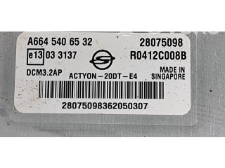 Řídící jednotka A6645406532, 28075098   SsangYong Actyon 2007