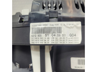 Přístrojová deska  Mercedes-Benz E C207 W207 2010 A2129005104  