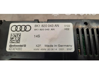 Блок управления климат-контролем 8K1820043AT   Audi Q5 SQ5