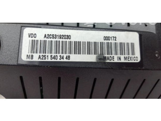 Přístrojová deska  Mercedes-Benz R W251 2007 2515403448  