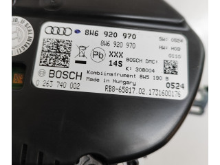 Přístrojová deska  Audi A5 2017 8W6920970, 0263740002  