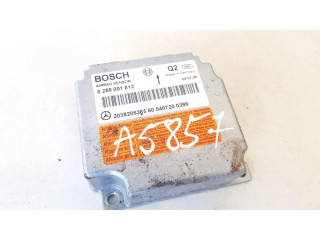 Блок подушек безопасности 0285001813   Mercedes-Benz C W203