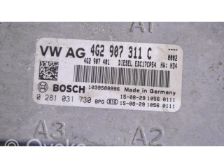 Блок управления двигателя 4G2907311C, 0281031730   Audi A6 C7