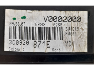 Панель приборов 3C0920871E   Volkswagen PASSAT B6       