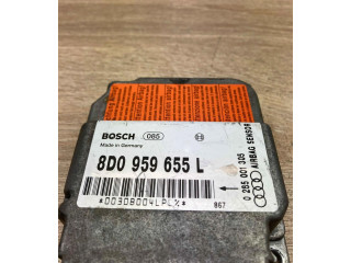Блок подушек безопасности 8D0959655L, 0285001305   Audi A4 S4 B5 8D