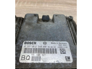 Řídící jednotka 55198921, 0281012548   Opel Astra H 2004
