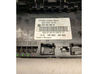   Pojistková skříňka 2035451801, 5DK00848640   Mercedes-Benz C W203 2003