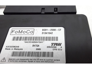 Рулевая рейка  Модуль управления ручным тормозом 6G912598CF, 31341542   Volvo S60 2011 - 2013 года