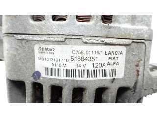 Генератор 51884351, MS1012101710   Alfa Romeo Giulietta 1.6     