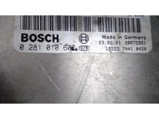 Řídící jednotka A6111537379, 0281010607   Mercedes-Benz C W203 2003
