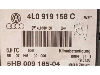 Блок управления климат-контролем 4L0919158C, 4L0919158CWET   Audi Q7 4L