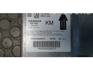 Блок подушек безопасности 13215488, 13186948   Opel Vectra C