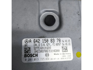 Řídící jednotka A6421508378, 0281013725   Mercedes-Benz E W211 2007