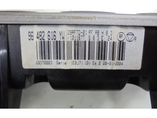 Блок управления кондиционером 96482616YW, 96482616YW   Peugeot 406