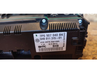 Блок управления климат-контролем 7P6907040BK, 5HB01131501   Volkswagen Touareg II