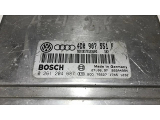 Блок управления двигателя 4d0907551f   Audi A6 S6 C5 4B