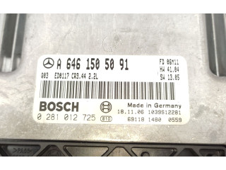 Řídící jednotka A6461505091, 0281012725   Mercedes-Benz C W203 2007