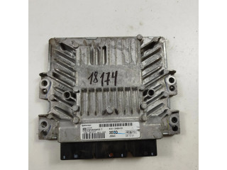 Блок управления двигателя 8V21-12A650-CD, 5WS40585D-T   Ford Fiesta