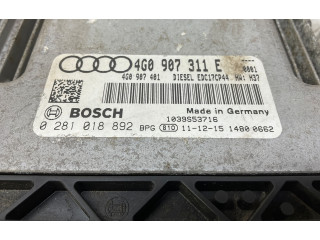Řídící jednotka 4G0907311E, 4G0907401   Audi A7 S7 4G 2011