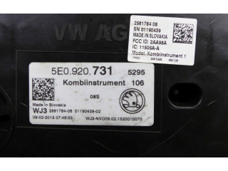 Přístrojová deska  Skoda Octavia Mk3 (5E) 2015 5E0920731, IMPRK1234703  
