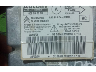 Блок подушек безопасности 9665250180   Citroen Berlingo
