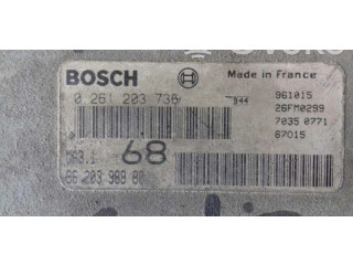 Řídící jednotka 9620398980   Peugeot 106 