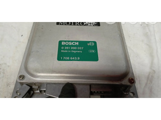 Řídící jednotka 17086439, 0261200027   BMW 3 E30 1993