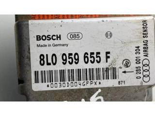 Блок подушек безопасности 8L0959655F, 0285001304   Audi A3 S3 8L