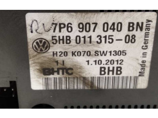 Блок управления климат-контролем 7P6907040BN, 5HB01131508   Volkswagen Touareg II