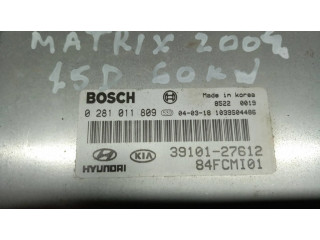 Блок управления двигателя 3910127610, 0281011809   Hyundai Matrix