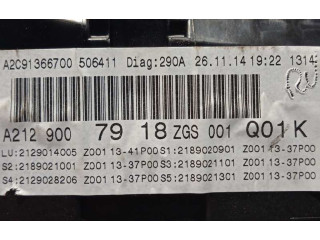 Přístrojová deska  Mercedes-Benz CLK AMG A208 C208 2014 A2129007918, A2C91366700  