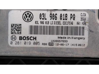 Řídící jednotka 03L906018PQ, 0281019005   Seat Exeo (3R) 2009
