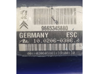 Jednotka ABS 9665345880, 10020603864   Peugeot 207 2010