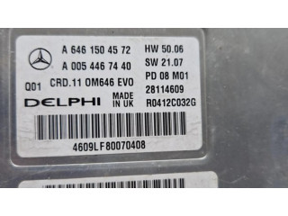 Блок управления двигателя A6461504572, 28114609   Mercedes-Benz C W204