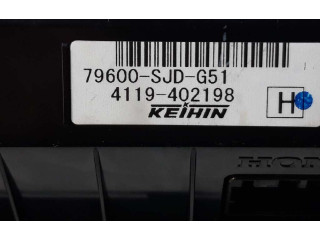 Блок управления климат-контролем 79620SJD951ZC, 79600SJDG51   Honda FR-V