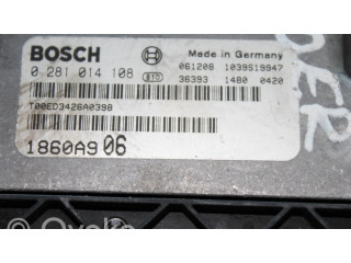 Řídící jednotka 1860A906, 0281014108   Mitsubishi Outlander 2008