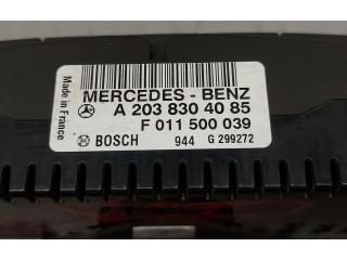 Блок управления климат-контролем A2038304085   Mercedes-Benz CLK A209 C209